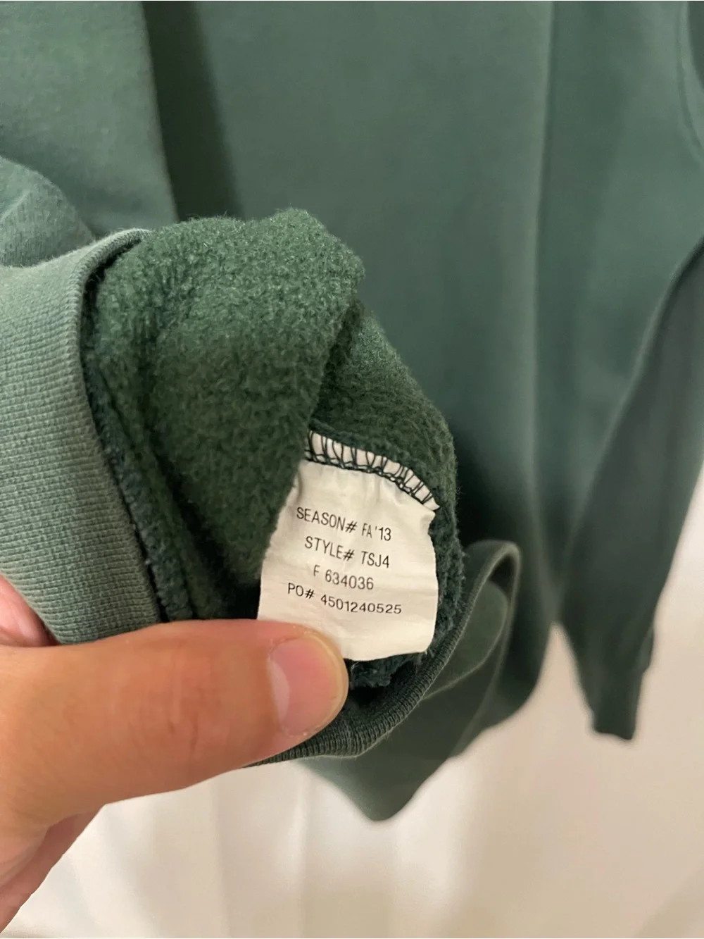 Jansport green quarter